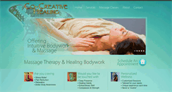 Desktop Screenshot of cocreativehealing.com